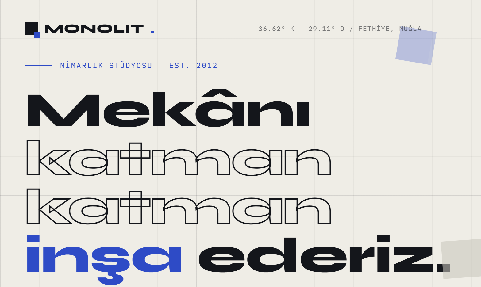 Mimarlık Web Sitesi önizlemesi