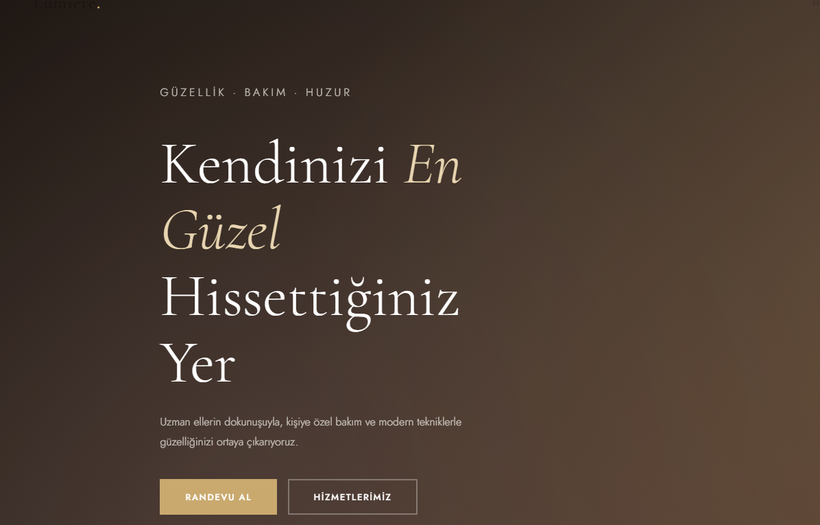 Güzellik Salonu